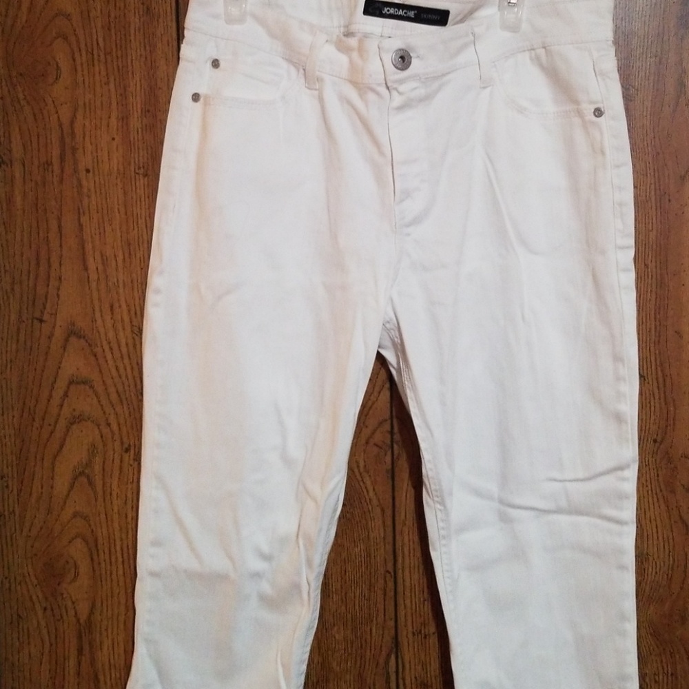 Skinny jeans white